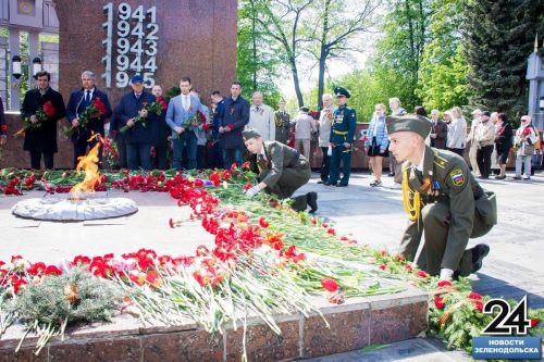 Фоторепортаж со Дня Победы-2023 в Зеленодольске