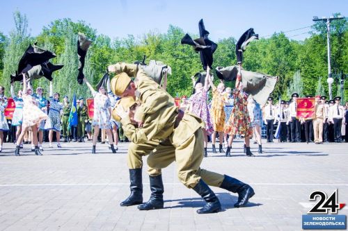 Фоторепортаж со Дня Победы-2023 в Зеленодольске