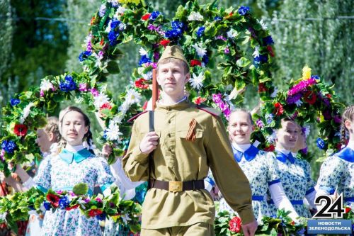 Фоторепортаж со Дня Победы-2023 в Зеленодольске