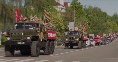 В автопробеге в честь Дня Победы в Зеленодольске приняло участие 300 единиц техники