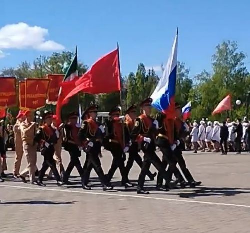Парад Победы - 2023 в Зеленодольске