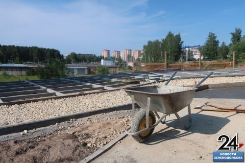 Большие работы. В парке имени Алтынова в Зеленодольске проложат вело- и пешеходную дорожки
