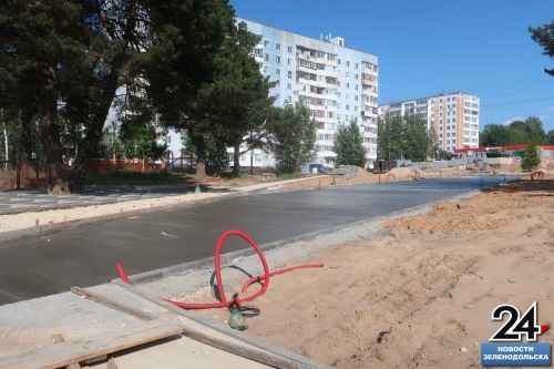 Большие работы. В парке имени Алтынова в Зеленодольске проложат вело- и пешеходную дорожки
