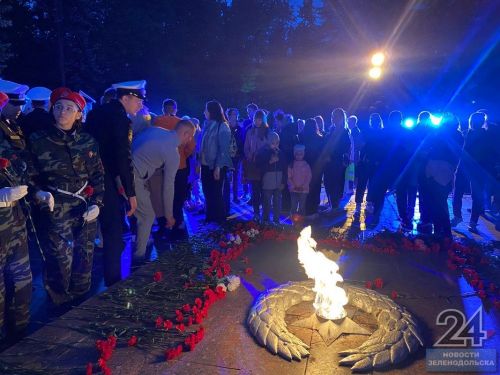 Зеленодольск принял участие во Всероссийской акции «Свеча памяти»