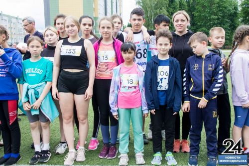 В Зеленодольске прошли соревнования по легкой атлетике на кубок имени Маршалова
