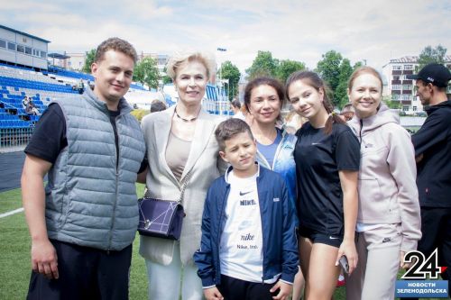 В Зеленодольске прошли соревнования по легкой атлетике на кубок имени Маршалова