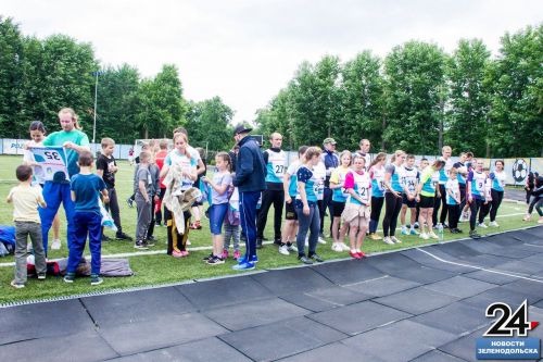 В Зеленодольске прошли соревнования по легкой атлетике на кубок имени Маршалова