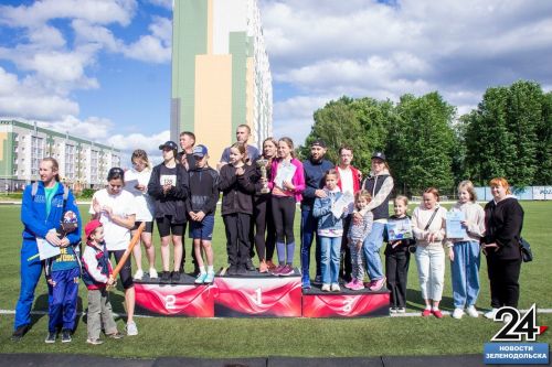 В Зеленодольске прошли соревнования по легкой атлетике на кубок имени Маршалова