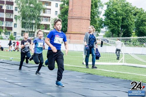 В Зеленодольске прошли соревнования по легкой атлетике на кубок имени Маршалова