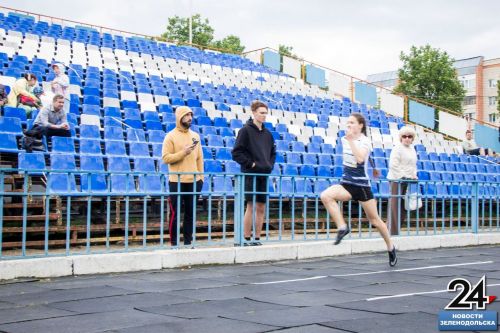 В Зеленодольске прошли соревнования по легкой атлетике на кубок имени Маршалова