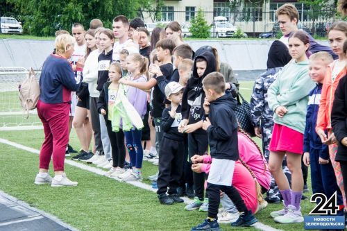 В Зеленодольске прошли соревнования по легкой атлетике на кубок имени Маршалова