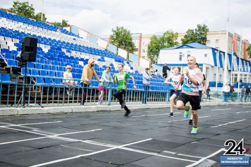 В Зеленодольске прошли соревнования по легкой атлетике на кубок имени Маршалова