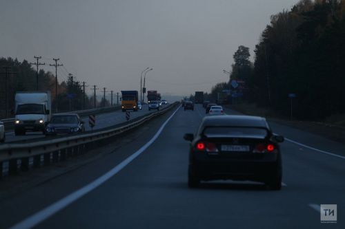 На трассе М7 в Зеленодольском районе сохраняется ограничение скорости до 50 км/ч