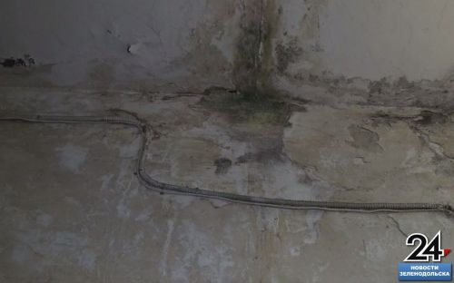 Пол постоянно вздувается, на стенах черная плесень: жильцы дома №3 по ул.Комсомольской живут в плохих условиях