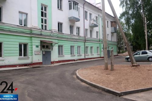 Территорию сразу нескольких домов в Зеленодольске охватила программа «Наш двор»