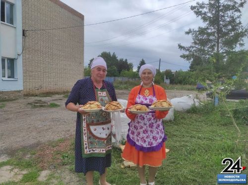 Сотрудники Бишнинского ДК провели мероприятие для пожилых жителей села