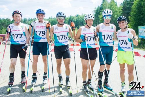 СК «Маяк». Чемпионат и первенство Зеленодольска по лыжероллерам