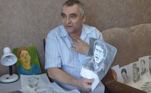 Как рисование помогает зеленодольскому художнику-самоучке Ильгизару Лутфуллину восстановиться после инсульта
