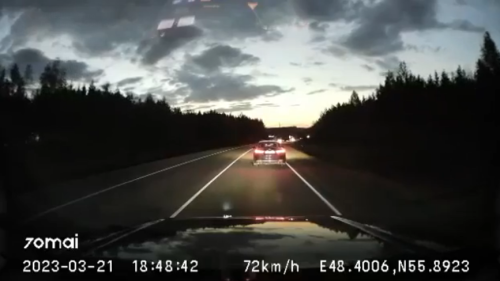 Появилось видео смертельной аварии на объездной Зеленодольска в Марий Эл