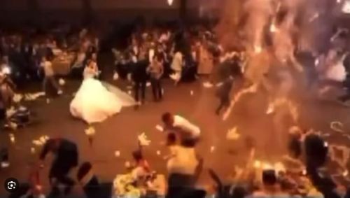 Жуткая трагедия: на свадьбе из-за фейерверка погибли и пострадали более 450 человек
