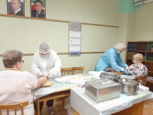 Ветераны завода имени Серго начали централизовано проходить диспансеризацию