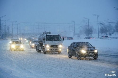 Метель возвращается: в Татарстане вновь объявили штормовое предупреждение