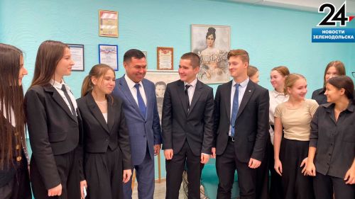 Управляющий директор «Казанькомпрессормаш» поддерживает родной зеленодольский лицей №9