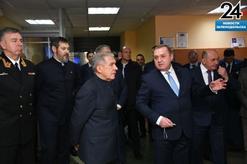 Итоги приезда Раиса Татарстана в Зеленодольское проектно-конструкторское бюро