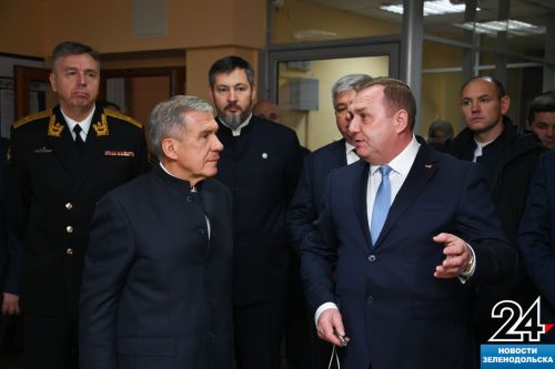 Итоги приезда Раиса Татарстана в Зеленодольское проектно-конструкторское бюро