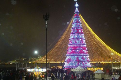 Казань оказалась одним из лучших городов для празднования Нового года
