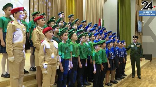В Зеленодольском лицее №18 прошли военно-патриотические соревнования
