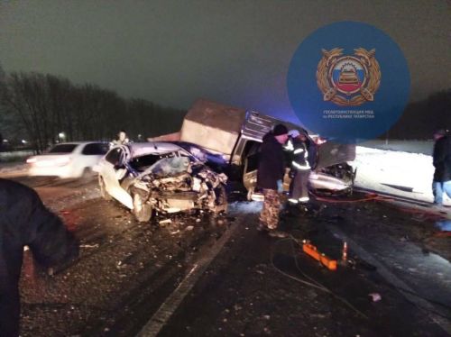 В Тукаевском районе Татарстана произошло ДТП с «УАЗом»: один человек погиб