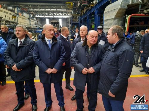 В Зеленодольске на заводе имени А. М. Горького проходит церемония закладки корпусов двух «Метеоров — 2020»