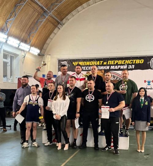 Зеленодольские спортсмены выиграли чемпионат Республики Марий Эл по пауэрлифтингу в дисциплине «жим»