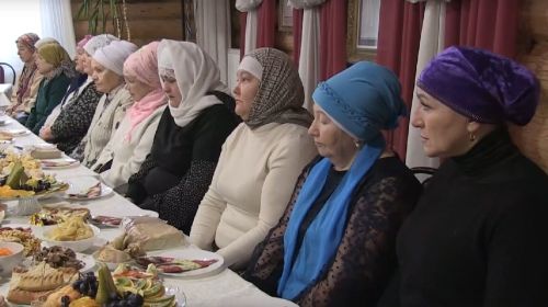 В мечети «Тынычлык» прошла встреча с семьями военнослужащих-участников СВО
