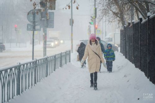 Новая неделя в Татарстане начнется с потепления до +1 градуса