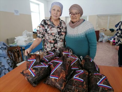 Подарок бойцам сделали нурлатские волонтеры