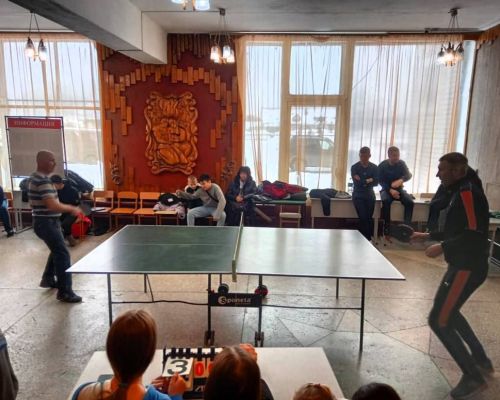 В селе Бело-Безводное определили лучших по настольному теннису