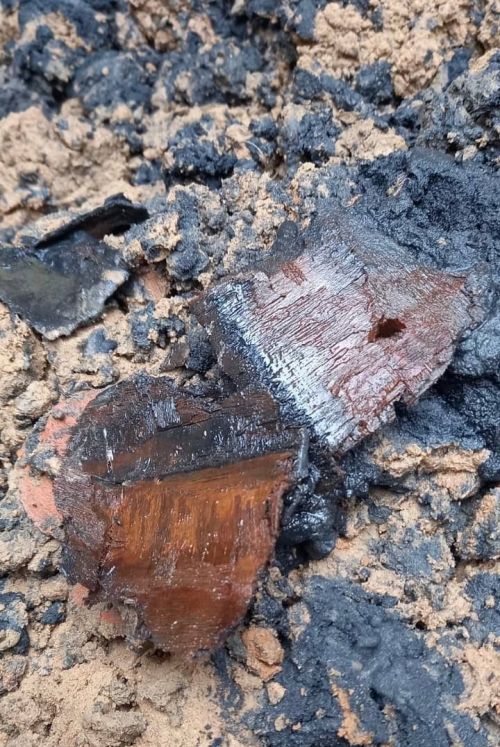 Часть деревянного трубопровода обнаружили сотрудники водоканала в «Полукамушкам»