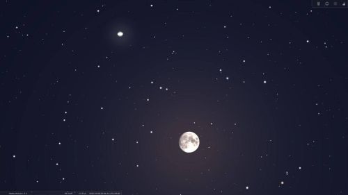 В ночь на 14 марта жители Татарстана смогут увидеть Юпитер рядом с Луной
