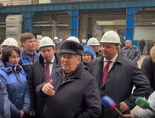 Госсоветник РТ Минтимер Шаймиев с рабочим визитом посетил Зеленодольск