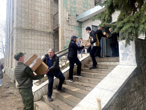 Более пяти тонн груза  волонтёры доставили из Зеленодольска на передовую
