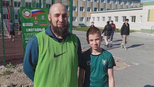 Мини-футбол –  дело семейное. Союз отцов провел матч между школами Зеленодольска