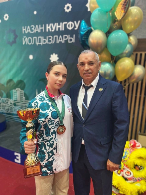 «Казанские звёзды кунгфу»: первое место у спортивной семьи из Зеленодольска