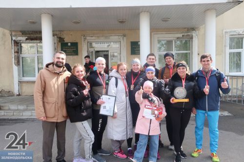 Переходящий Кубок эстафеты Победы на призы «Зеленодольской правды» вновь взяла гимназия №3