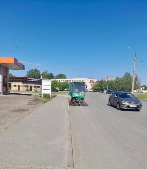 В Зеленодольске ежедневно ведутся работы по очистке города