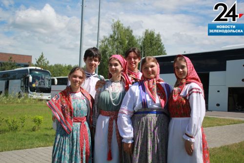 Фоторепортаж с Фольклориады-2024, прошедшей в Зеленодольске