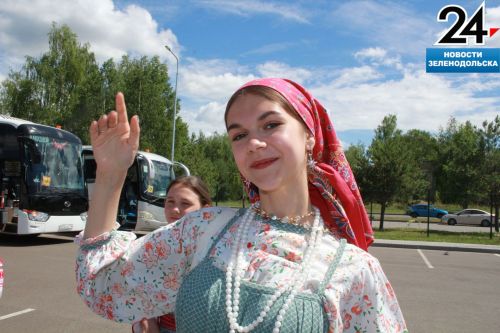 Фоторепортаж с Фольклориады-2024, прошедшей в Зеленодольске
