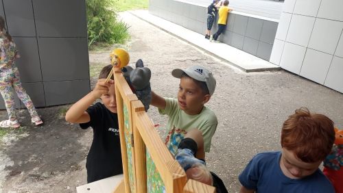 «Лагерь нашего двора» помогает развитию творческих способностей подопечных центра «Рэхэт» Зеленодольского района
