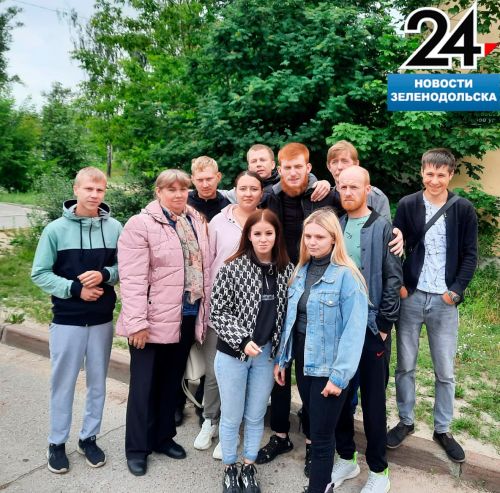 В Зеленодольске проводили контрактников на военную службу